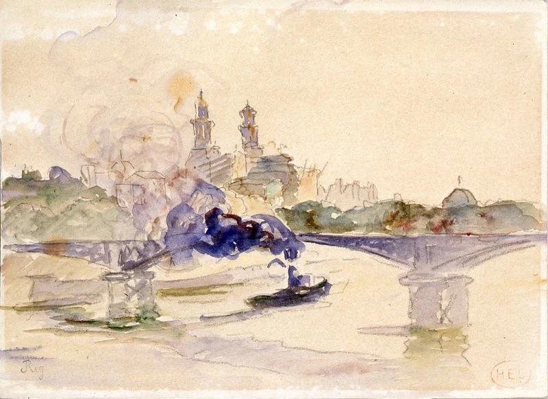Veduta del Trocadero - Musee Calvet